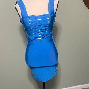 Marciano Blue Mini Dress
